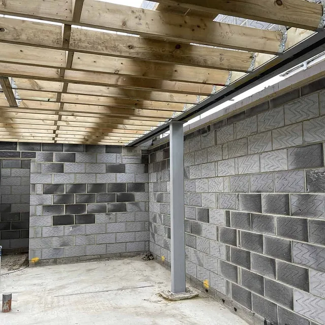 Double storey extension