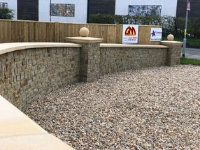 curving wall