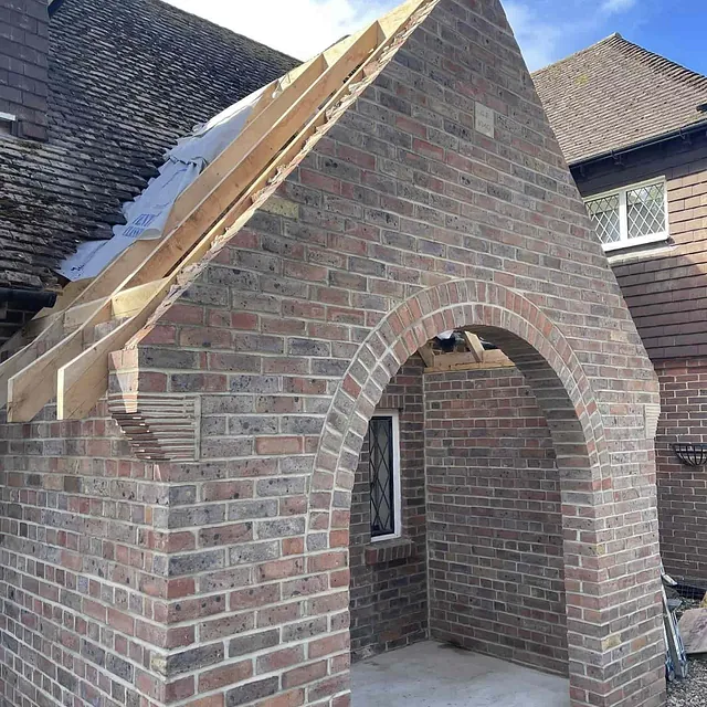 brick porch
