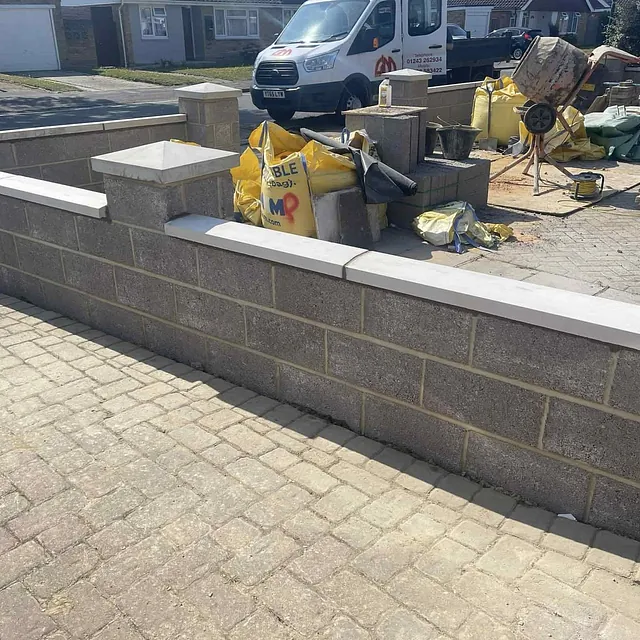 block wall