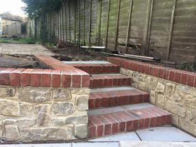 brick steps